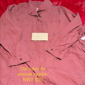 Old navy anorak jacket- NWT